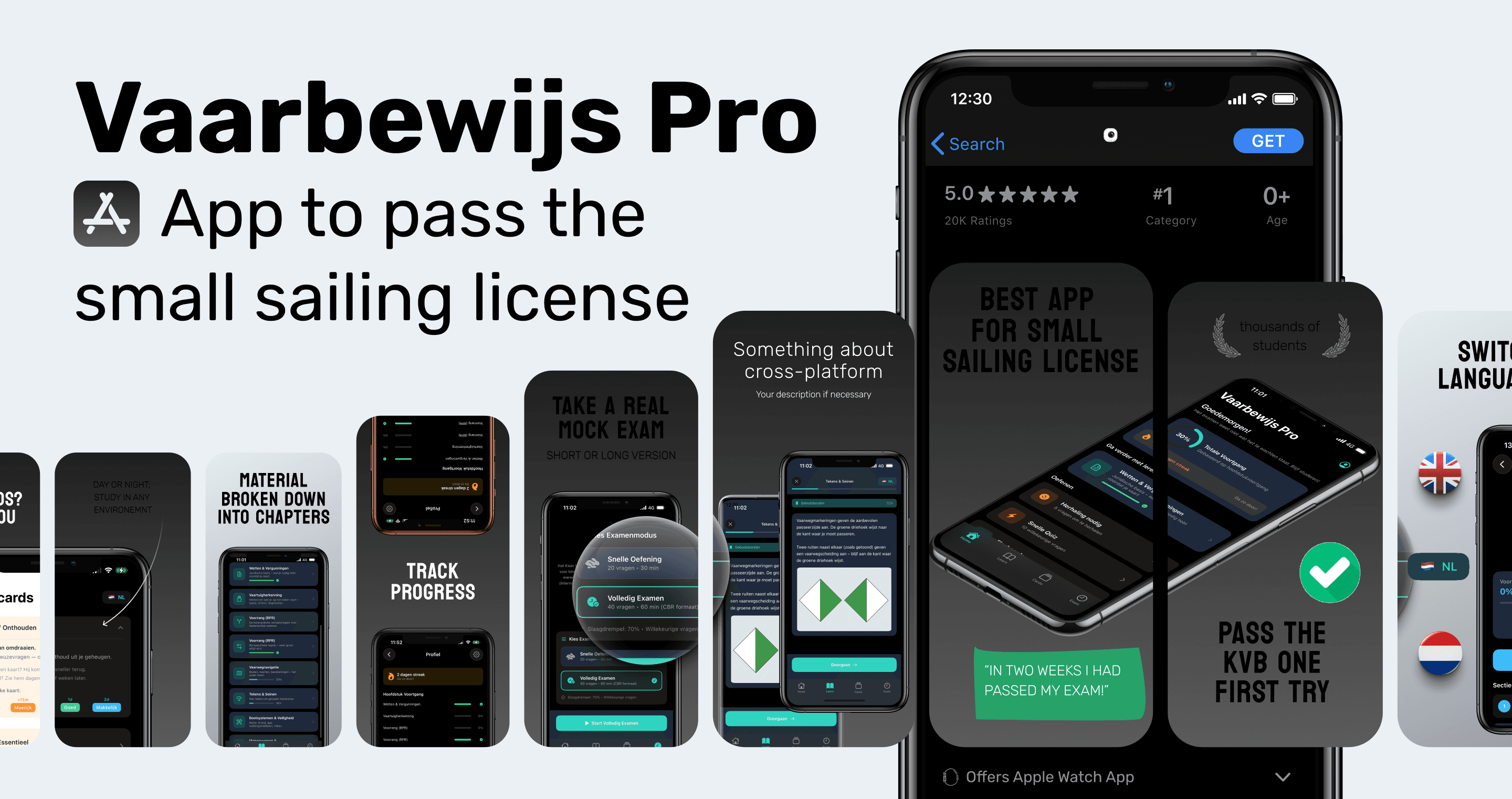 Vaarbewijs Pro App screenshot